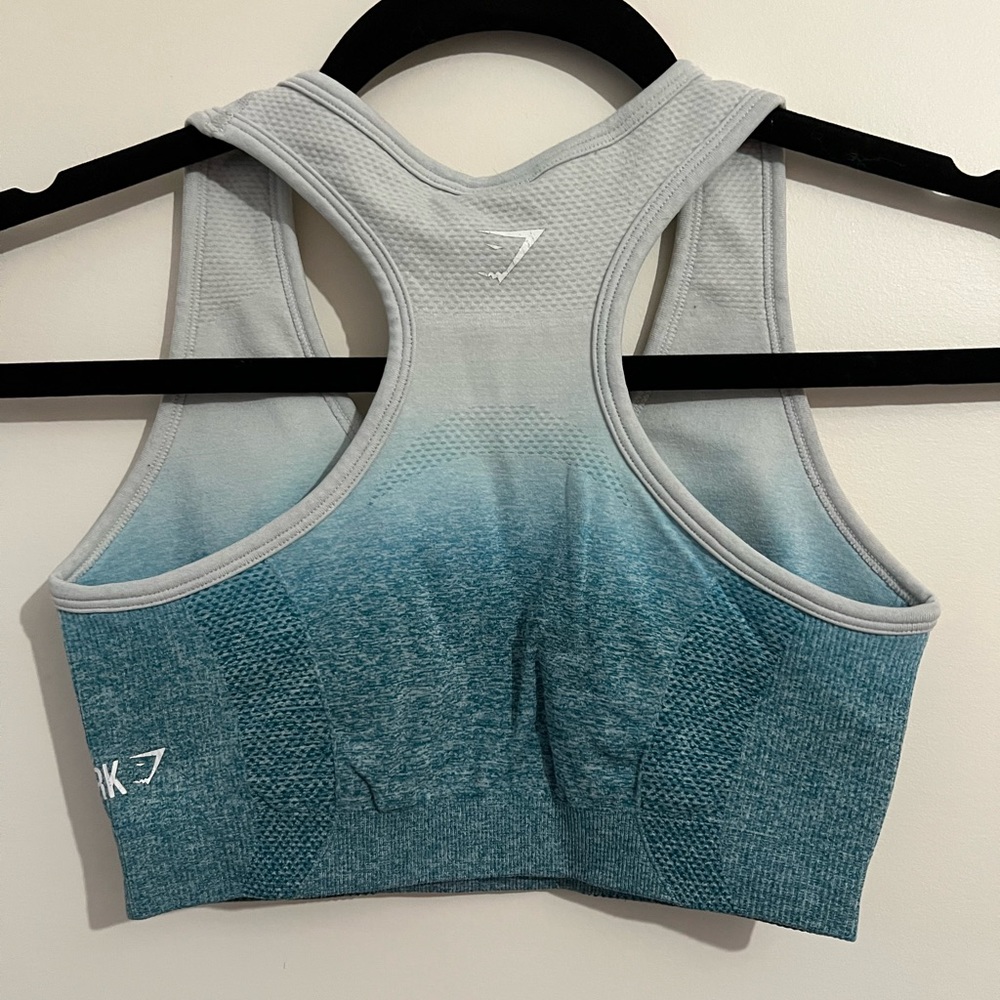 Gym Shark Teal Ombre 2 Piece Set Size small & XS - Picture 6 of 6